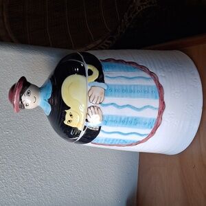 Vintage Cat Lady 🐈 cookie jar Pier 1 Imports